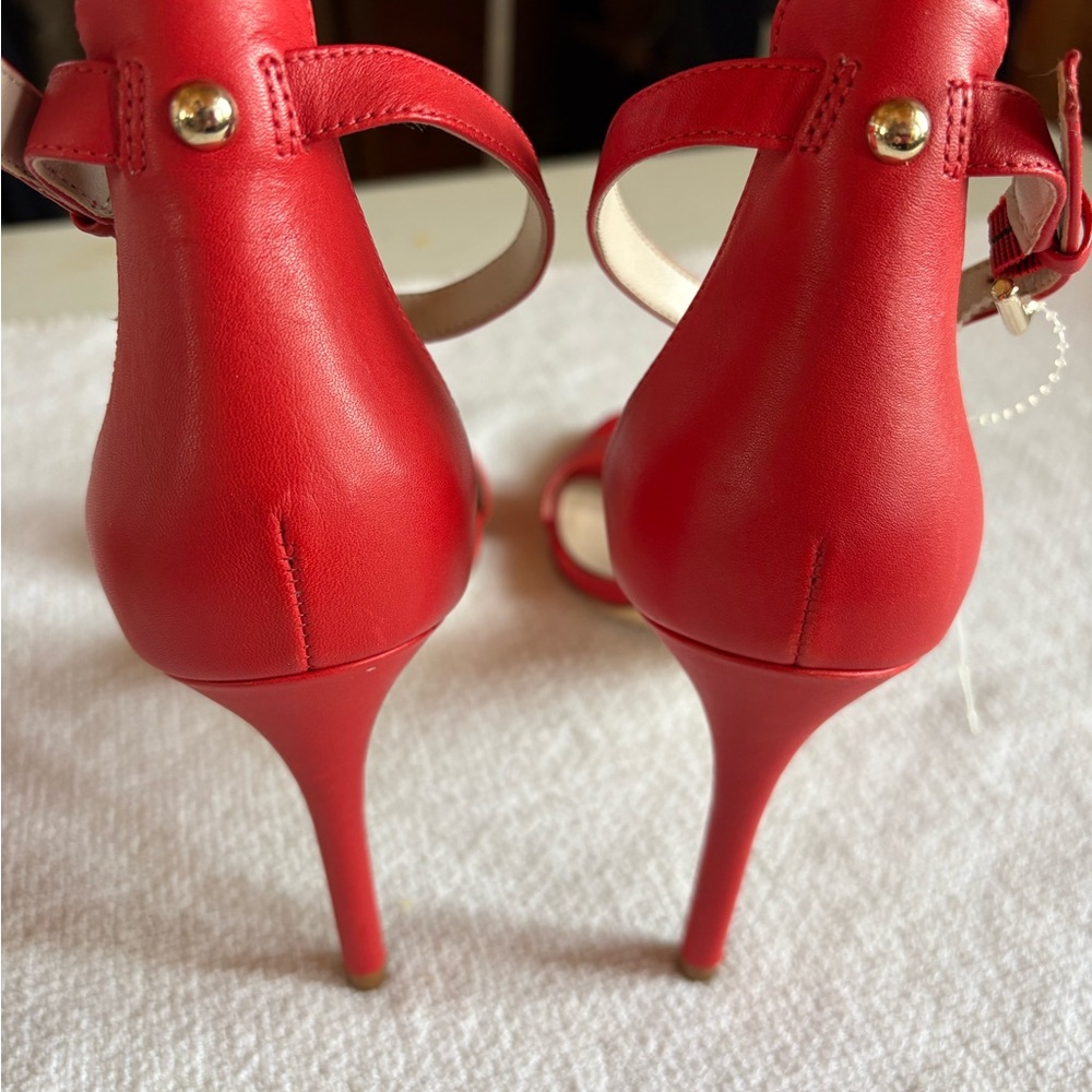 Nine West Red High Heel Sandals - Picture 2 of 3